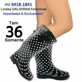 (31) 3418.1841 - Lindas GALOCHAS Femininas IMPORTADAS em BH!